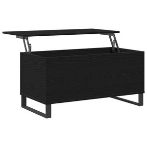 vidaXL Масичка за кафе Черния дъб 90 x 44,5 x 45 см