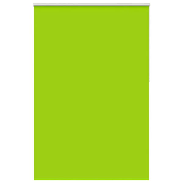 vidaXL Ролкова щора Blackout Зелени листа 155x230 cm Ширина на плата