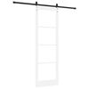 vidaXL Преплъзваща се врата ORKDAL Бяло 78 x 232 см