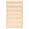 vidaXL Врата за шкаф с решетен дизайн 99,3x59,4 см борово дърво масив