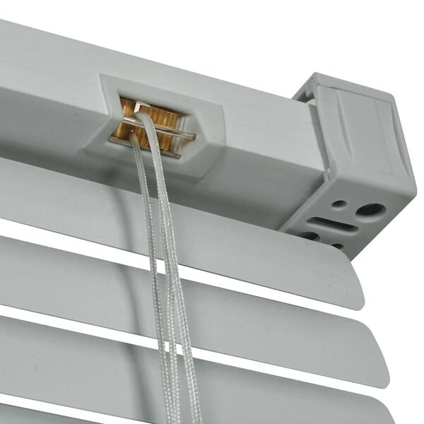 vidaXL Алуминиева щора за прозорец, 80x220 см, сребриста