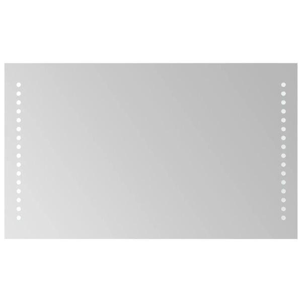 vidaXL LED огледало за баня, 50x30 см