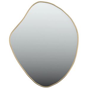 vidaXL Стенно огледало злато 50x40 см