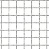 vidaXL Гофрирана мрежа, неръждаема стомана, 50x50 см, 21x21x2,5 мм