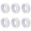 vidaXL Ленти за маскиране на художници 6 бр. Бяло 38mm x 50m Хартия
