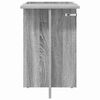vidaXL Крайна масичка Сив Сонома 35 x 40 x 55 см Инженерно дърво