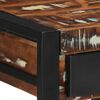 vidaXL Странична маса Multicolour Масивна дървесина Reclaimed
