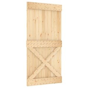 vidaXL Преплъзваща се врата NARVIK 100 x 210 см (213,5 см)