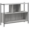 vidaXL Библиотека, сив сонома, 102x28x77,5 см, инженерно дърво