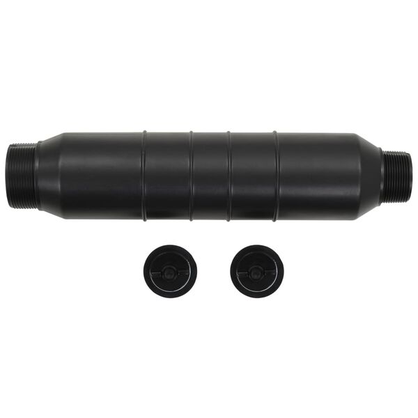 vidaXL Флотадор за скимер за зазимяване на басейни с 2 зимни тапи HDPE