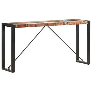 vidaXL Конзолна маса, 150x35x76 см, регенерирано дърво масив