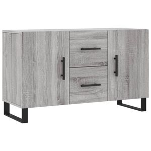 vidaXL Сайдборд, Сив сонома, 100x36x60 см, инженерно дърво