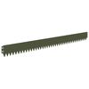 vidaXL Ограда за трева 50 pcs 103 x 10 см Стомана Маслиненозелено
