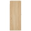 vidaXL Стенен шкаф дъб сонома 69,5x34x90 см