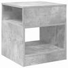 vidaXL Крайна масичка Циментено сиво 40,5 x 40 x 45 см
