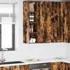 vidaXL Висящ шкаф Димян дъб 30 x 29,5 x 100 см Инженерно дърво