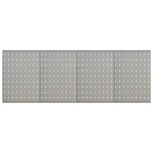 vidaXL Стенни панели за инструменти, 4 бр, 40x58 см, стомана