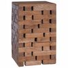 vidaXL Стук Естествен 29 x 29 x 48 см Масивна регенерирана дървесина