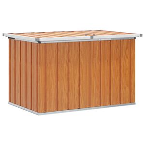 vidaXL Кутия за съхранение на открито Дърво 109 x 67 x 65 cm