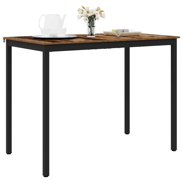 vidaXL Маса за стоене Инженерно дърво