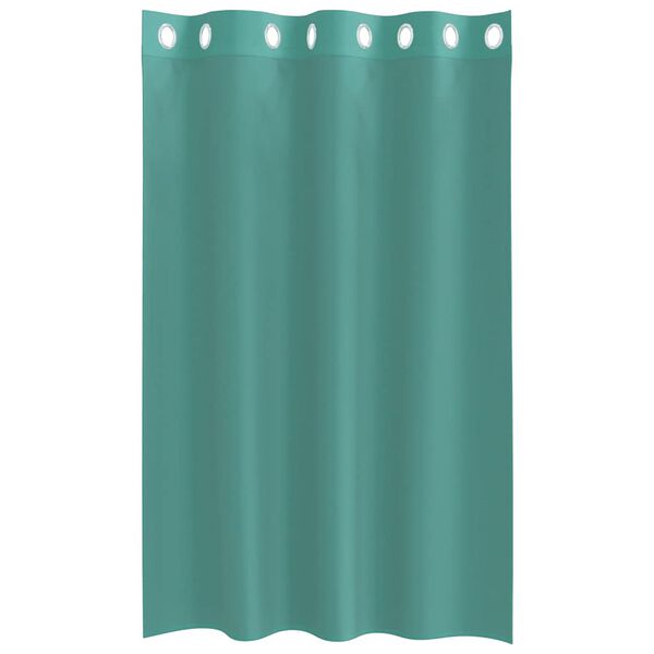 vidaXL Пердета от воал с втулки, 2 бр, тюркоаз