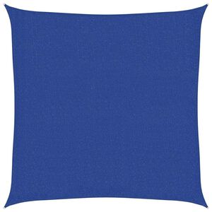 vidaXL Платно-сенник, 160 г/м&sup2;, квадратно, сини, 3x3 м, HDPE