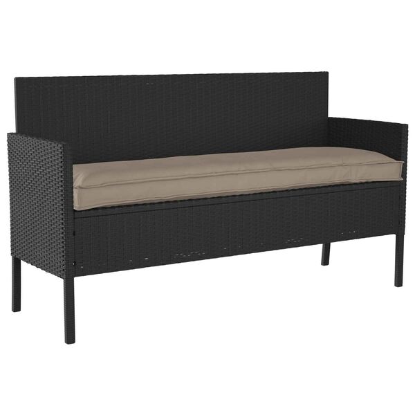 vidaXL Възглавница Таупе 150 x 40 x 8 см Оксфордска тъкан