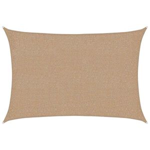 vidaXL Платно-сенник, 160 г/м&sup2;, таупе, 2x2,5 м, HDPE