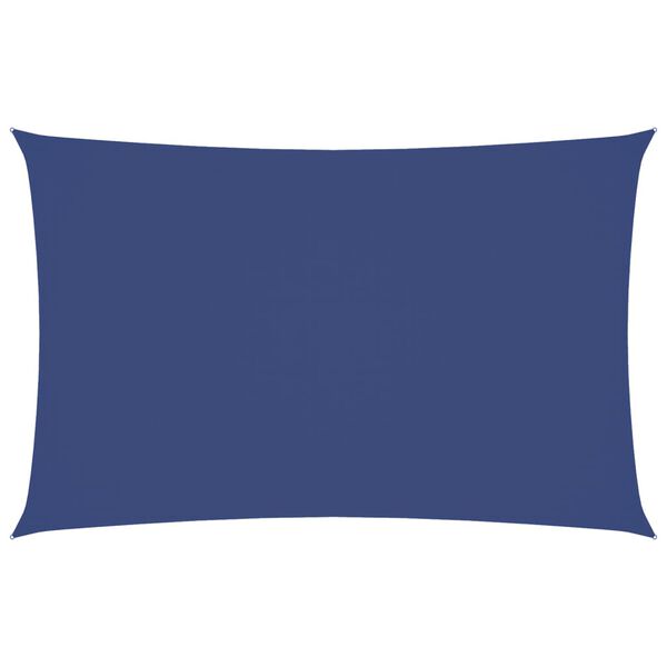 vidaXL Платно-сенник, Оксфорд текстил, правоъгълно, 2,5x5 м, синьо