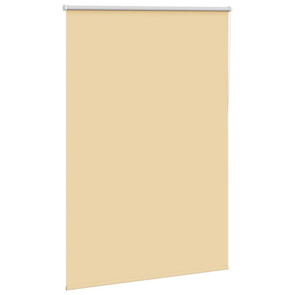 vidaXL Ролкова щора Blackout Beige 100x150 cm Ширина на плата 95,7 cm