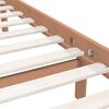 vidaXL Рамка за легло меденокафява бор масив 180x200 cм Super King