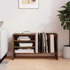 vidaXL Шкаф за грамофонни плочи с рафт Димян дъб 78.5 x 35 x 45 см