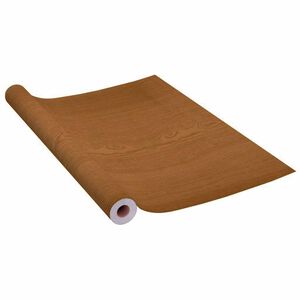 vidaXL Самозалепващо фолио за мебели, дъб, 500х90 см, PVC
