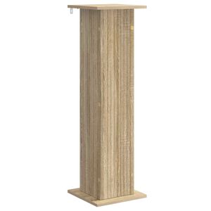 vidaXL Стойка за растения Дъб сонома 30,5 x 30 x 100,5 см