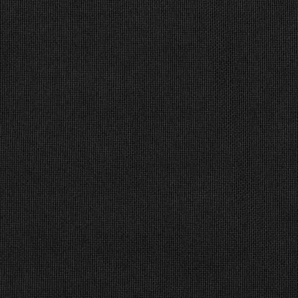 vidaXL Затъмняващи завеси с куки имитация лен 2 бр черни 140x245 см