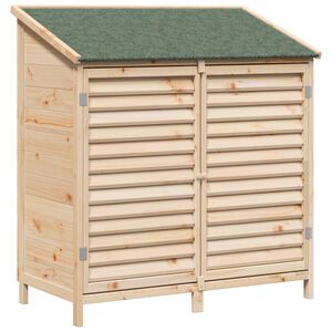 vidaXL Градина постройка Натурално 106 x 56 x 113,5 см