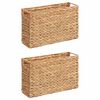 vidaXL Магазински кошници 2 бр. Воден хиацинт 39 x 14 x 25 см