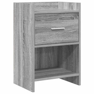 vidaXL Нощни маси Сив Сонома 40 x 30 x 60 cm Инженерна дървесина