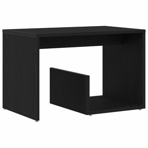 vidaXL Странична маса Черния дъб 59 x 36 x 38 см Инженерно дърво