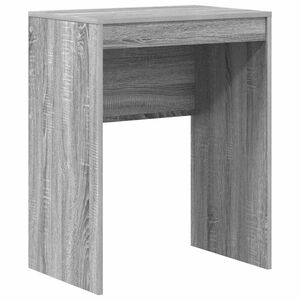 vidaXL Бюро Сив Сонома 60 x 40 x 76 см