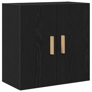 vidaXL Стенен шкаф 60 x 30 x 60 cm Инженерна дървесина Черния дъб