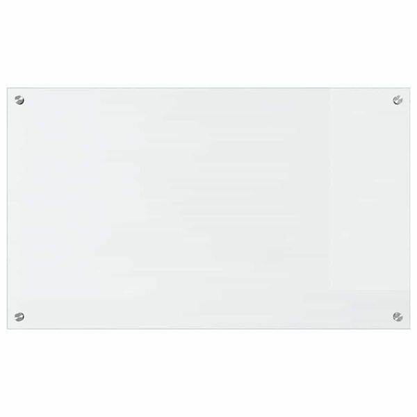 vidaXL Кухненски заден панел 2 pcs Прозрачен 100 x 60 cm