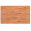 vidaXL Работна маса 100x60x(73-99,5) см масивно дърво бук правоъгълна