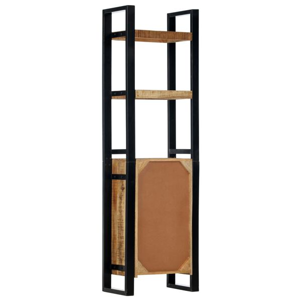 vidaXL Етажерка за книги, 50x30x170 см, мангово дърво масив