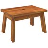 vidaXL Табуретка стъпало, 38x26x22 см, масивна акация