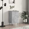 vidaXL Бюфет бетонно сив 40x35x70 см инженерно дърво