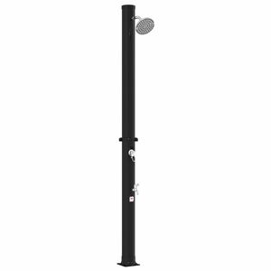 vidaXL Соларен душ с душ-глава и кран 20 l PVC, ABS, Цинкова сплав