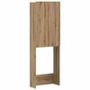 vidaXL Тоалетна Шкаф ZWOLLE Дъб артизан 66 x 25,5 x 190 см