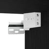 vidaXL Комплект стенен ТВ шкаф 2 pcs Черния дъб 100 x 34,5 x 40 см