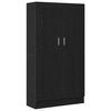 vidaXL Шкаф за книги 3 нива 82,5 x 30,5 x 150 см Инженерна дървесина